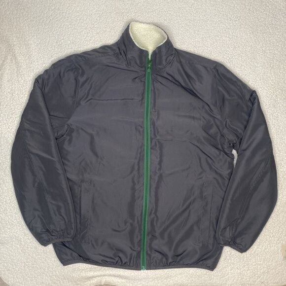 Stoic Reversible Mixed Media Sherpa Jacket: Size Medium - Picture 2 of 13